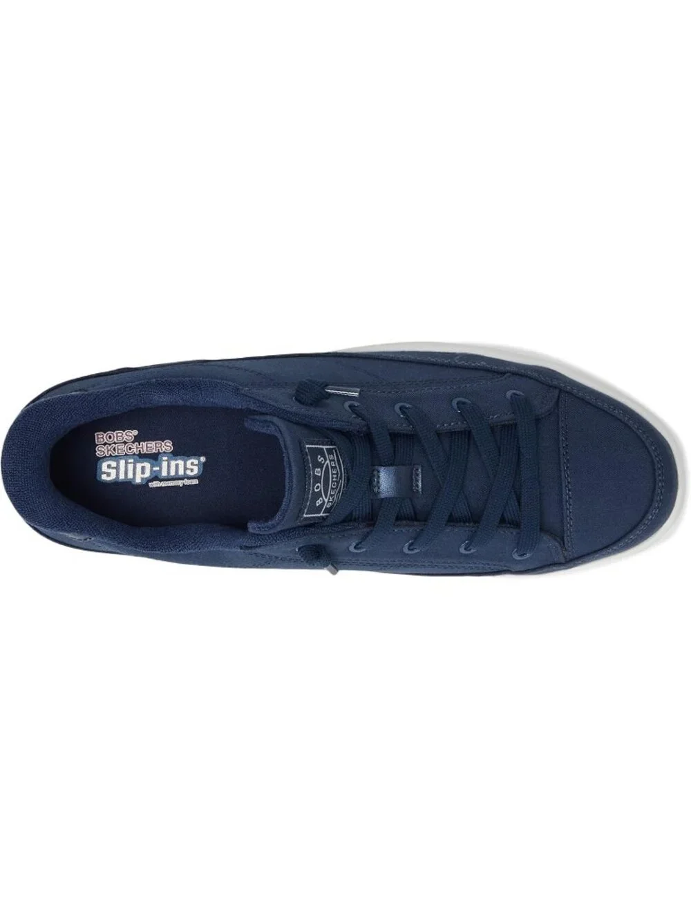 Women's Navy Tennis Shoes Classic Pull On Low Top Athletic Running Sneaker